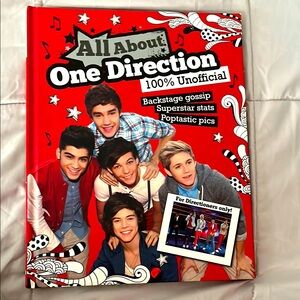 All about One Direction 1D Fan book
